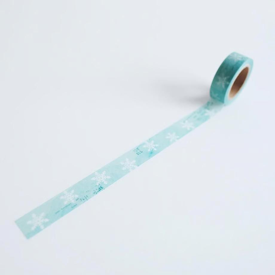 Yohaku Washi Tape - Snow Flakes