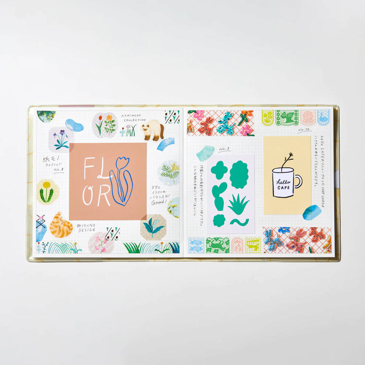 Keina Higashide Square Notebook - Bloom