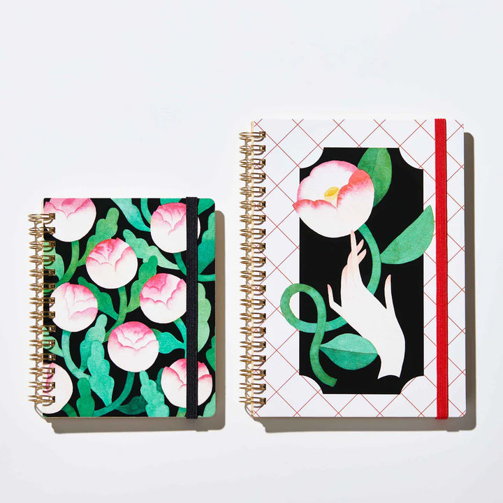 Passport Size Notebook - Bloom