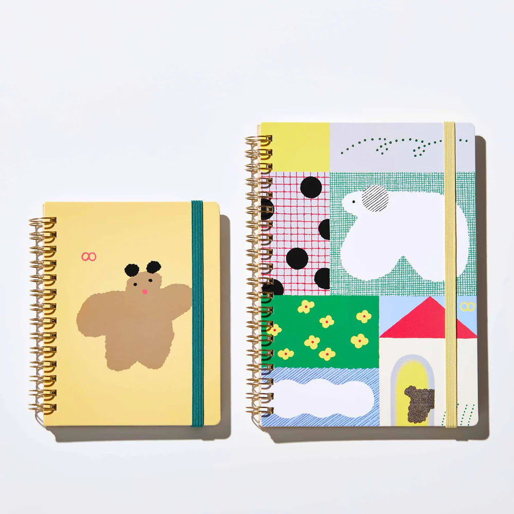 Passport Size Notebook - Bear