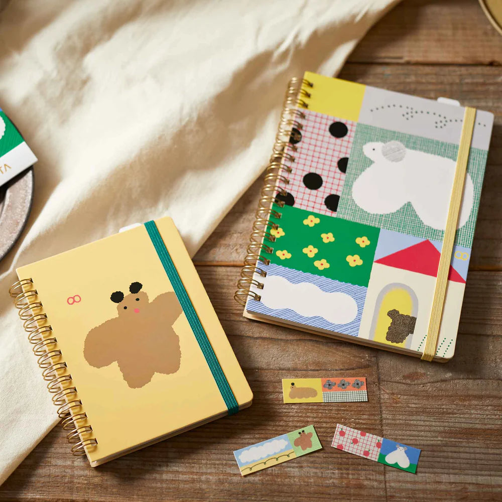 Passport Size Notebook - Bear