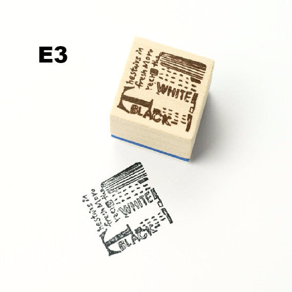 Chamil Garden Rubber Stamp - Hours (E3)