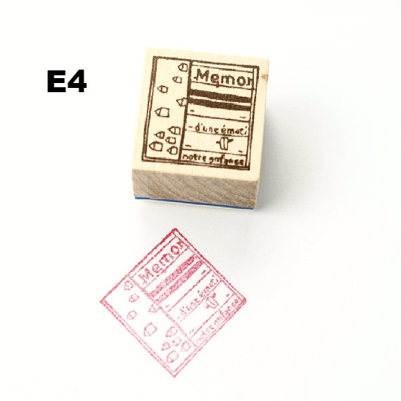 Chamil Garden Rubber Stamp - Hours (E4)