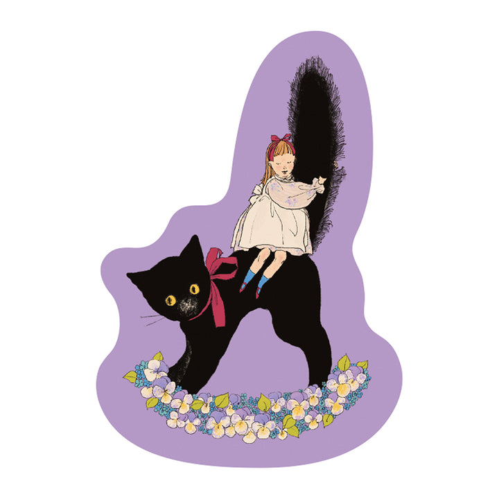 Rei Kurahashi Sticker - Black Cat (Water Resistant)