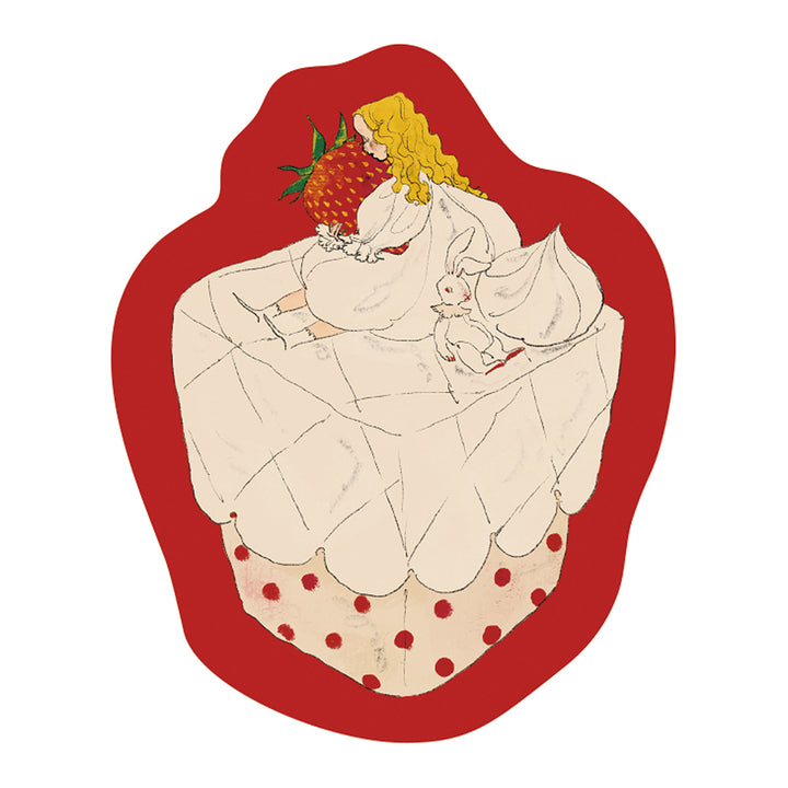 Rei Kurahashi Sticker - Strawberry (Water Resistant)