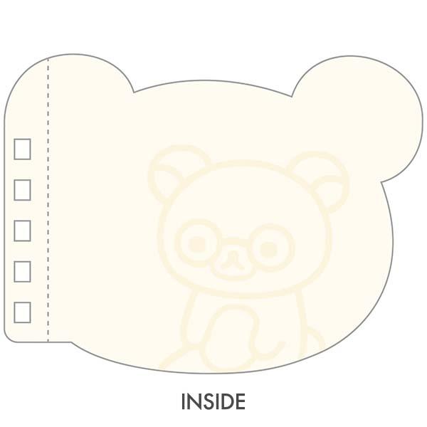 Rilakkuma Die-cut Mini Memo Pad - Favorite Things