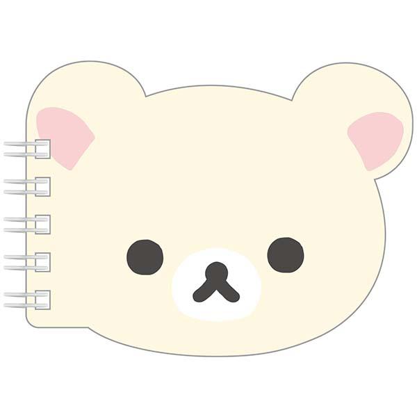 Korilakkuma Die-cut Mini Memo Pad - Favorite Things