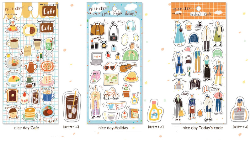 Nice Day Stickers - Daily