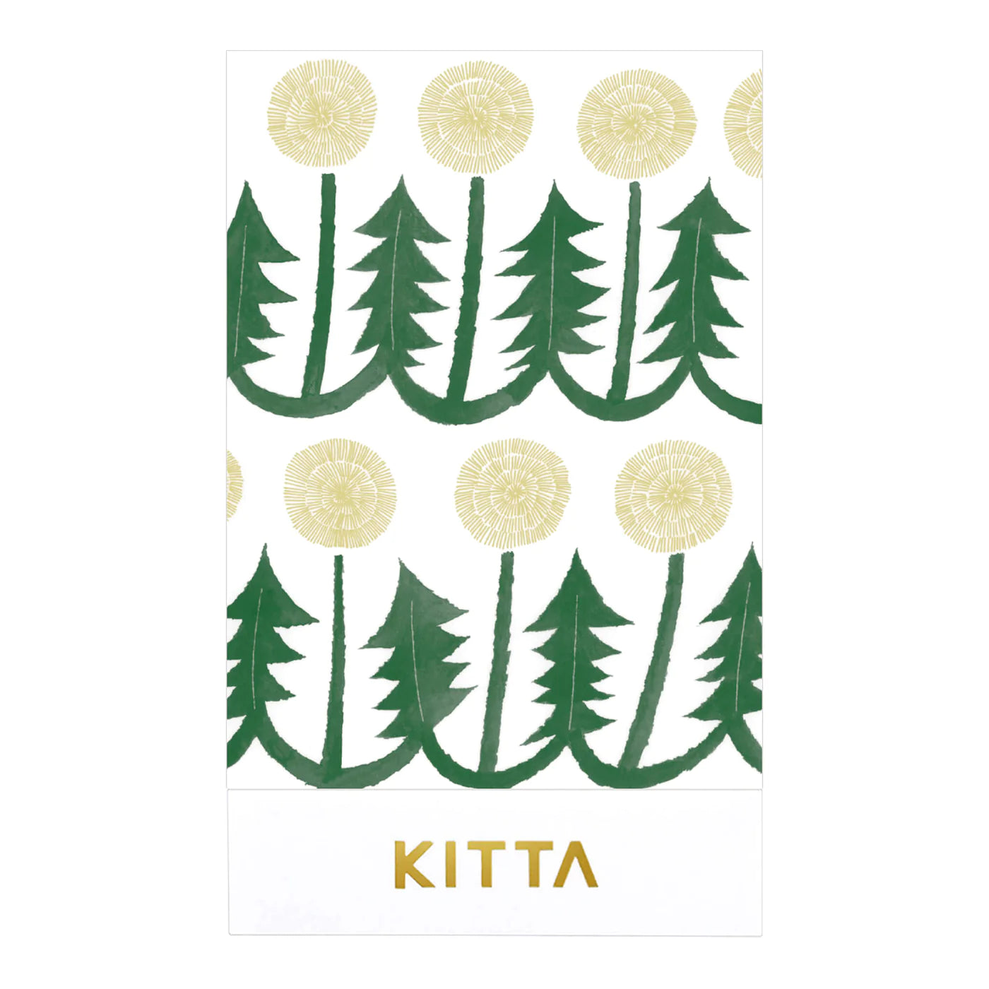 KITTA Portable Washi Tape - Flower