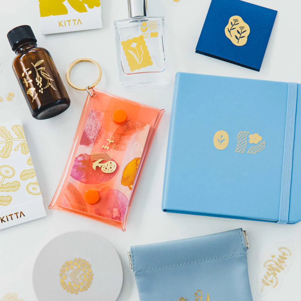 KITTA Shiny Flake Stickers - Flower Song