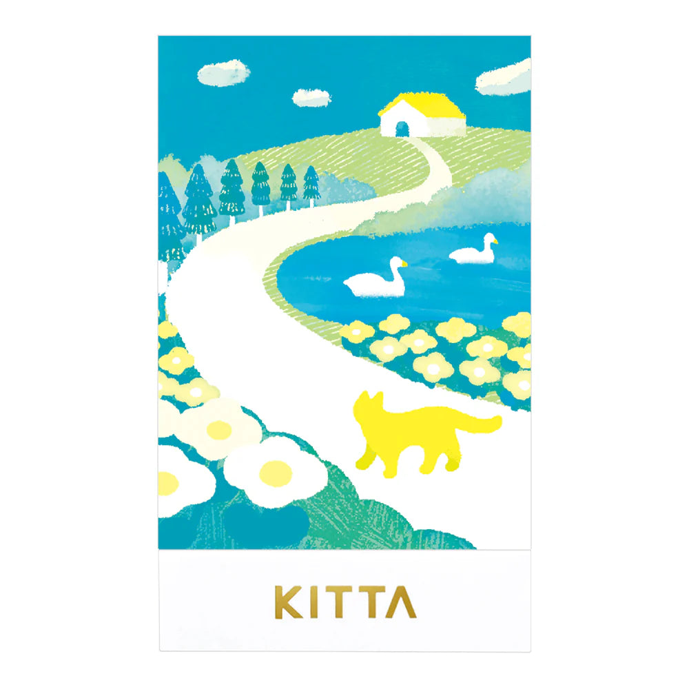 KITTA Collage Stickers - Hill