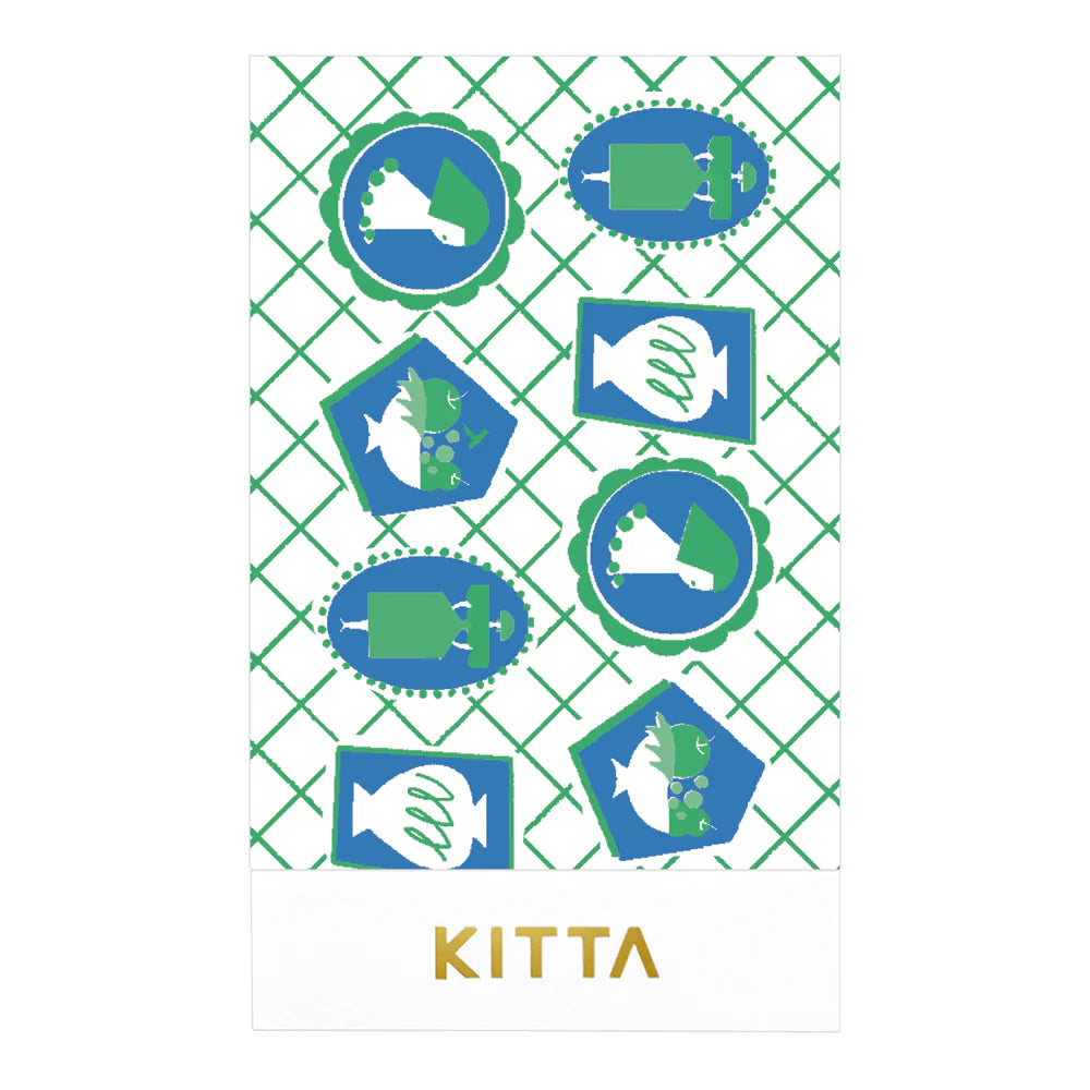 KITTA Collage Stickers - Planet