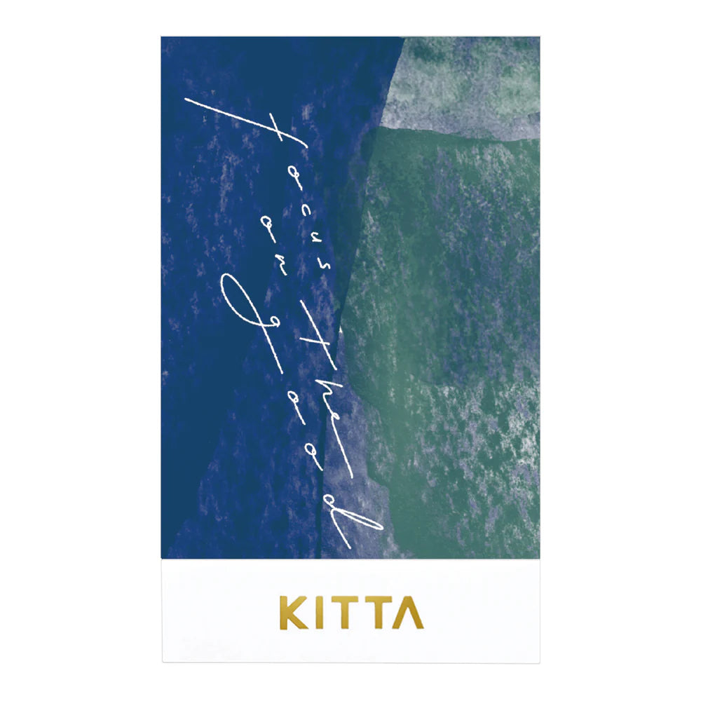 KITTA Portable Washi & Shiny Stickers - Message