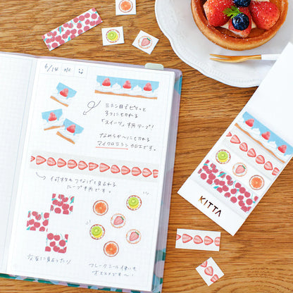 KITTA Stickers - Sweets (pre-cut)