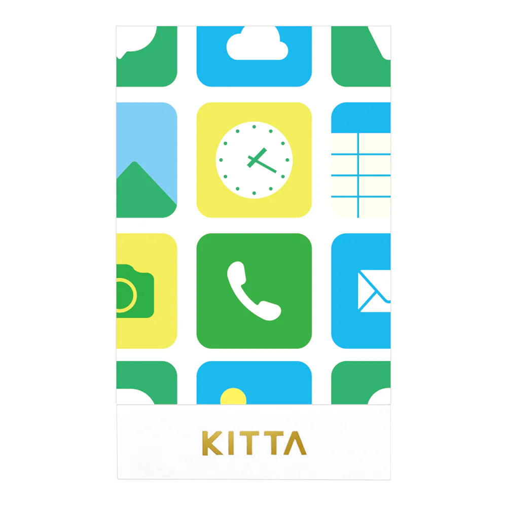 KITTA Clear Portable Stickers - Icon