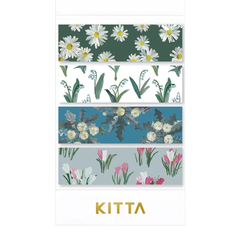 KITTA Portable Washi Tape - Flower