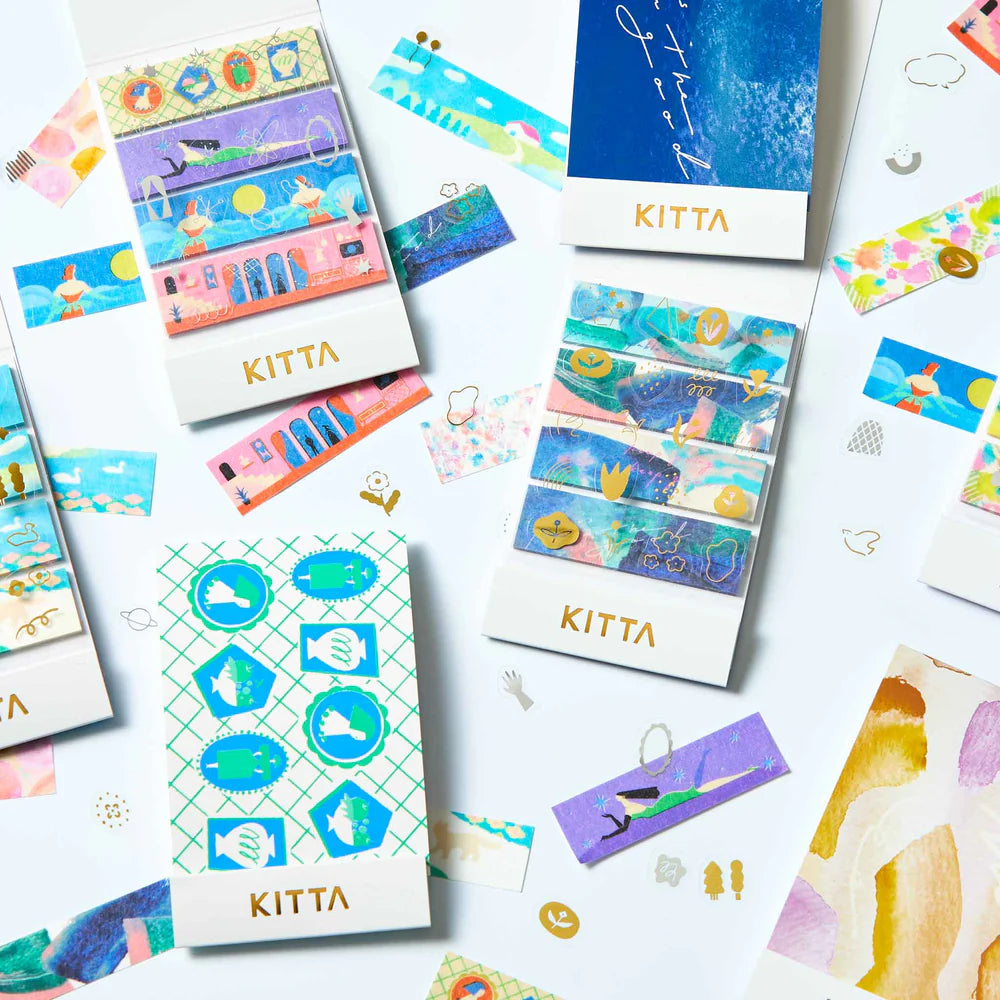 KITTA Collage Stickers - Planet