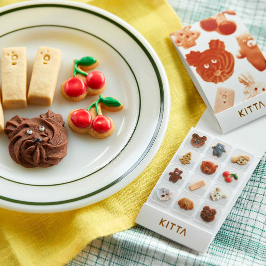 KITTA Clear Portable Stickers - Cookies