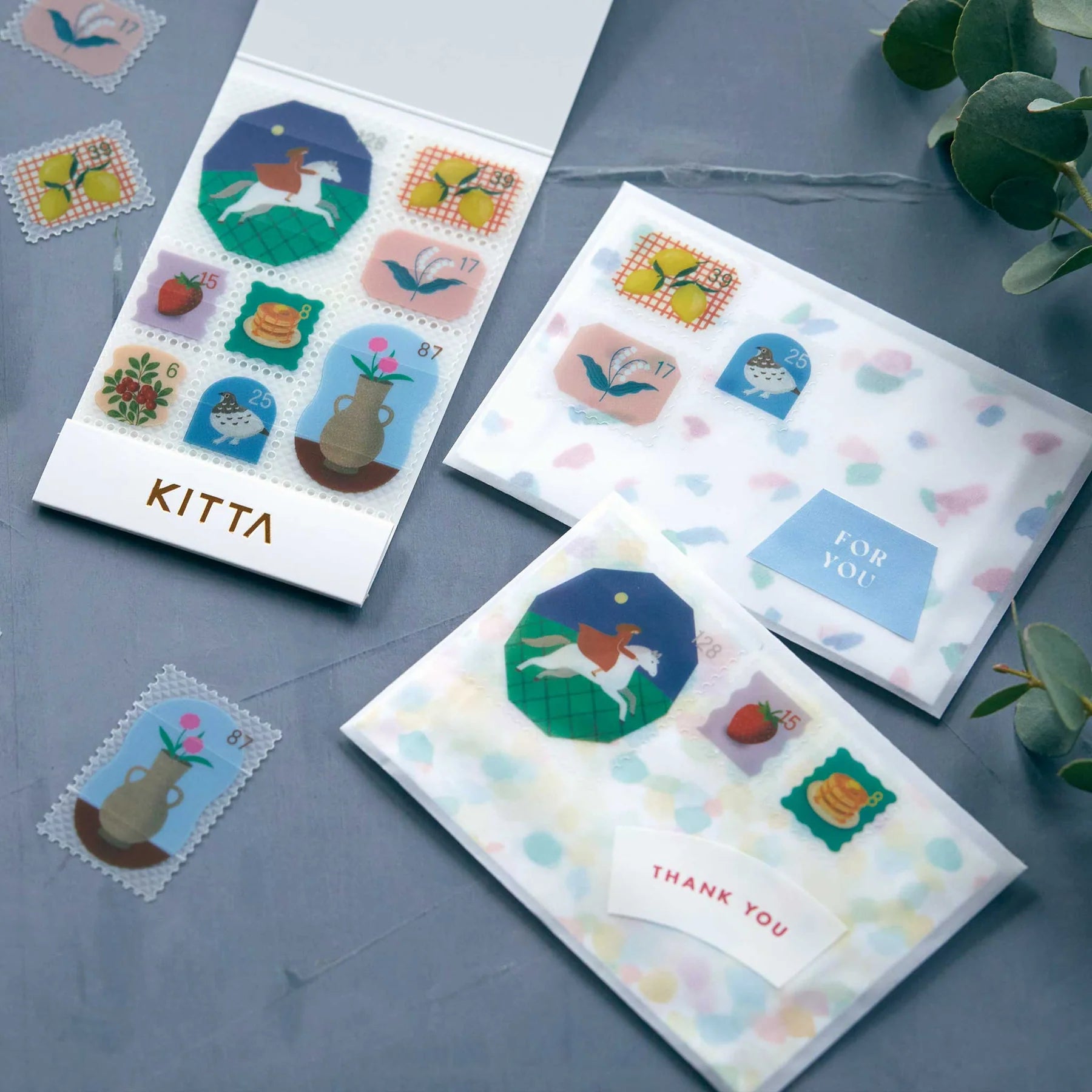 KITTA Clear Portable Stickers - Memory