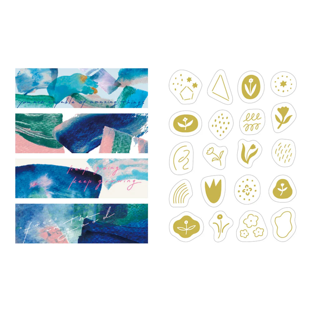 KITTA Collage Stickers - Message