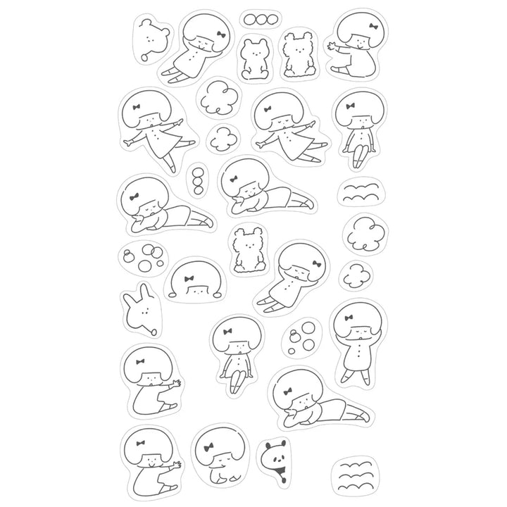 mizutama Limited Edition Stickers - Soft (Set of 2 Sheets)