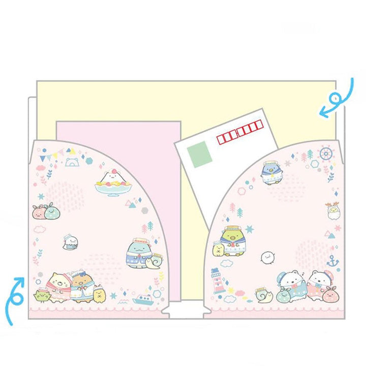 Sumikkogurashi A5 Pocket File - Home Sweet Home