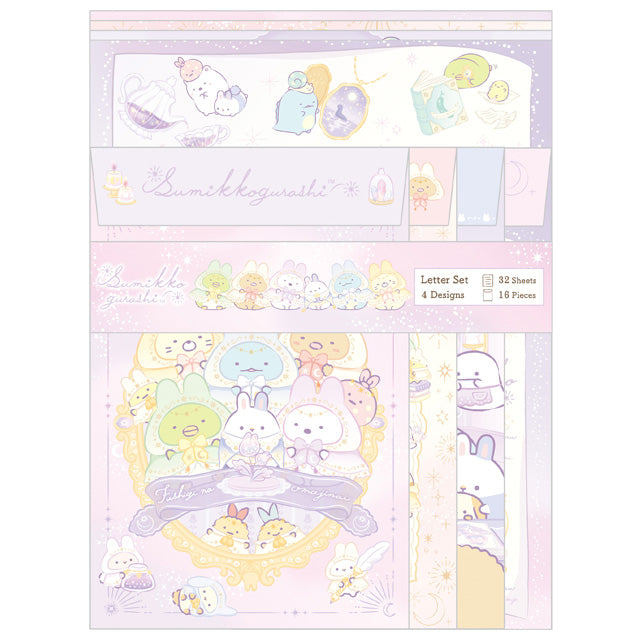 Sumikkogurashi Letter Set - Bunny's Wonderland