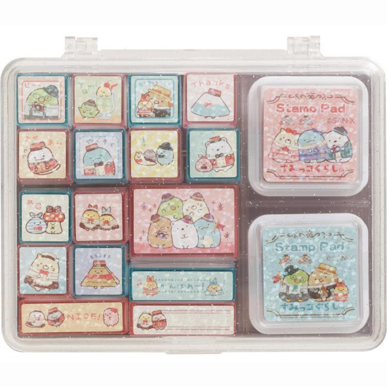 Sumikkogurashi Stamp Set - Sumikko Hotel