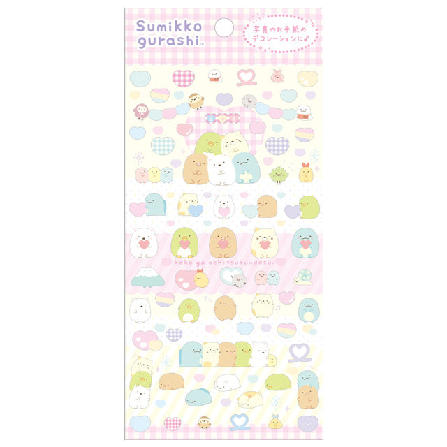 Sumikkogurashi Shiny Stickers - Sumikko Friends