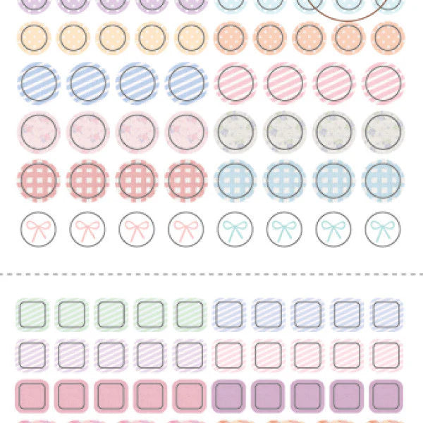 Planner Stickers - Natural