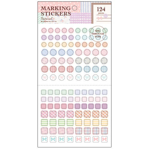 Planner Stickers - Natural