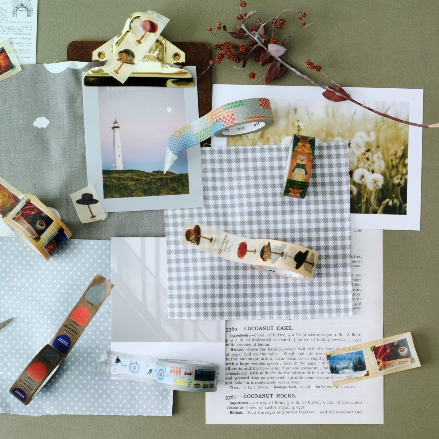 mt ex Washi Tape - Hat