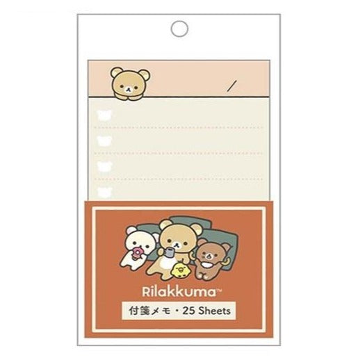 Rilakkuma Sticky To-do Note - Cozy Home