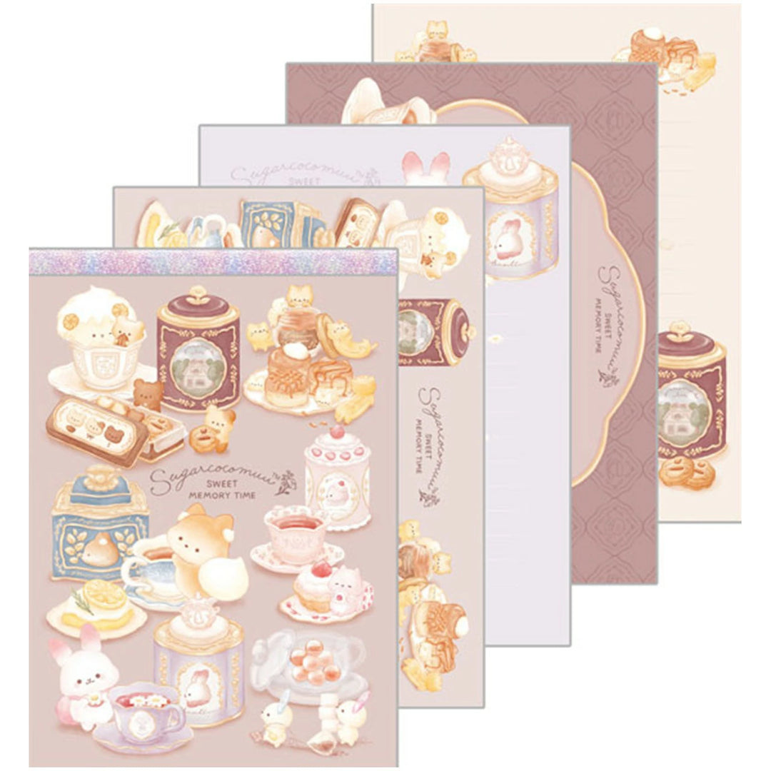 Sugarcocomuu Memo Pad - Sweet Tea Time