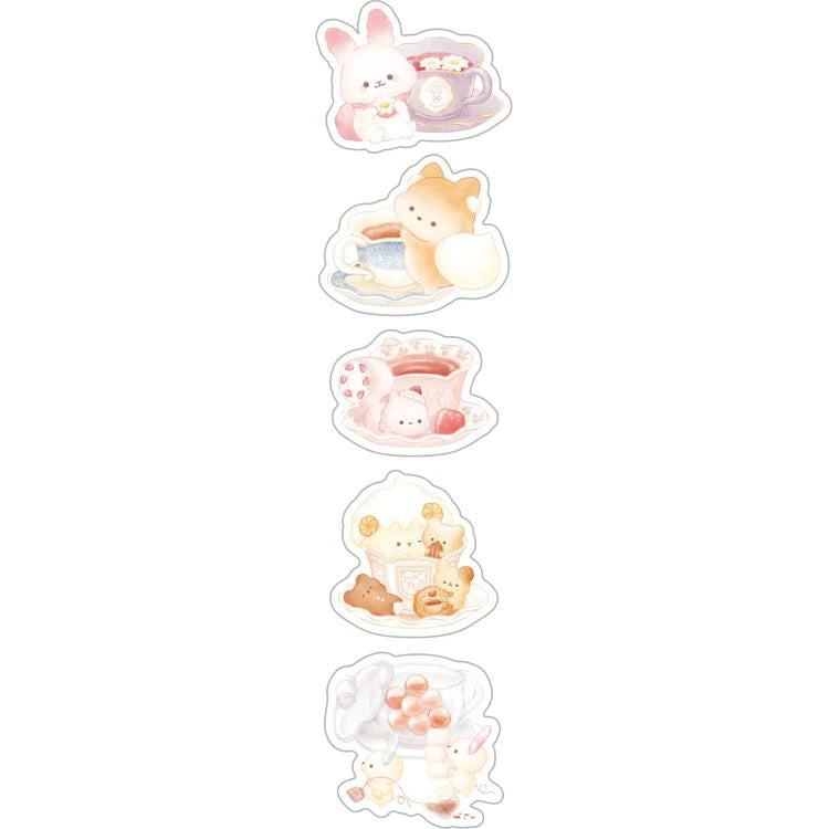 Sugarcocomuu Flake Stickers - Sweet Memory Time