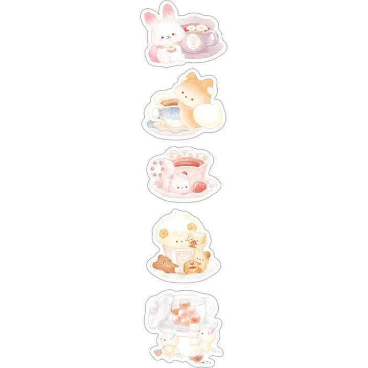 Sugarcocomuu Flake Stickers - Sweet Memory Time