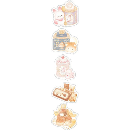 Last Stock Sugarcocomuu Flake Stickers - Sweet Tea Time