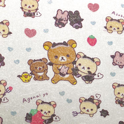 Rilakkuma / Shiny Stickers - Little Devil Friends