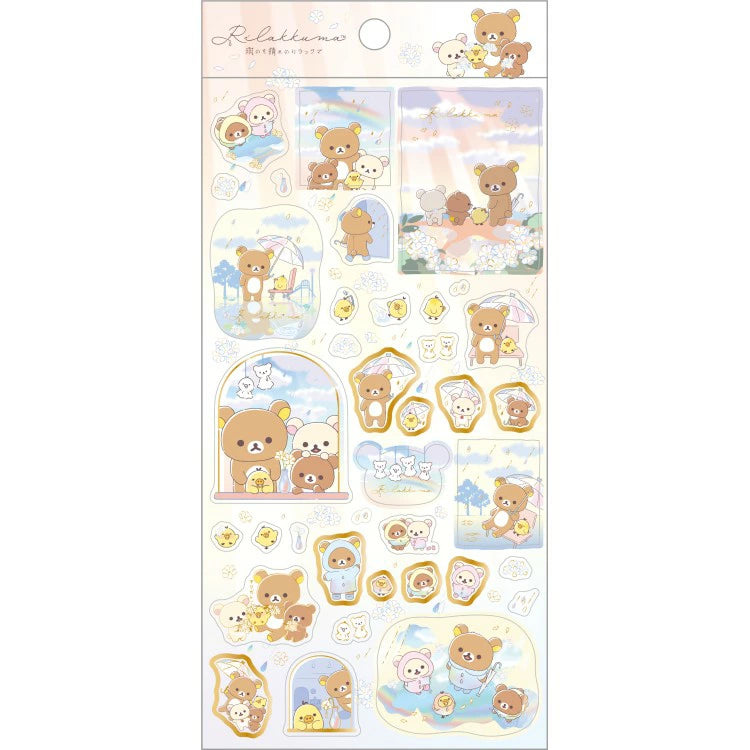 Rilakkuma / Stickers - After the Rain