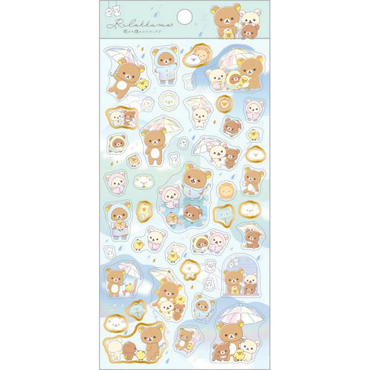 Rilakkuma / Stickers - After the Rain