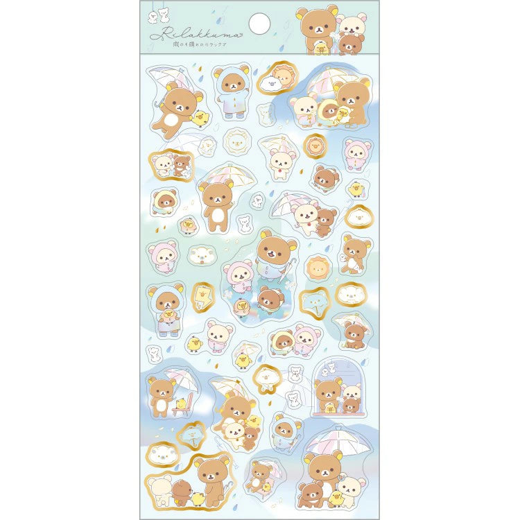 Rilakkuma / Stickers - After the Rain
