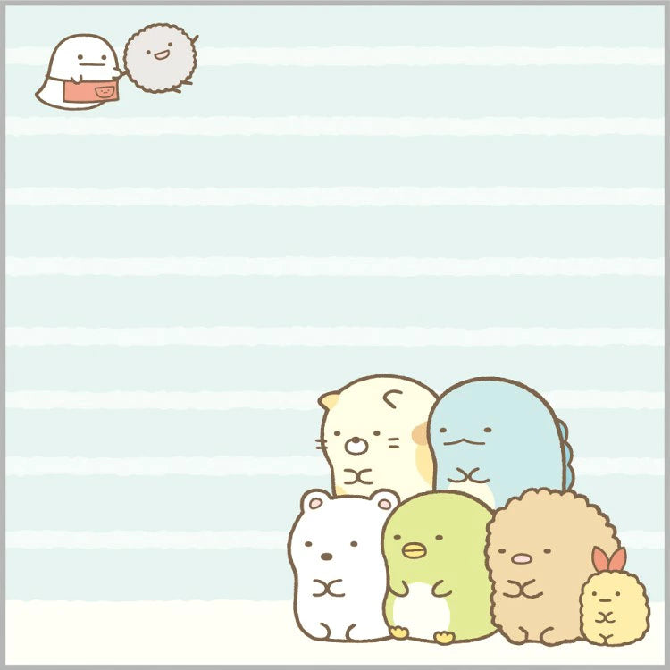 Sumikkogurashi / Square Sticky Note - Best Friends