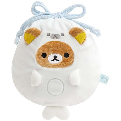 Rilakkuma Drawstring Bag - Rilakkuma Seal