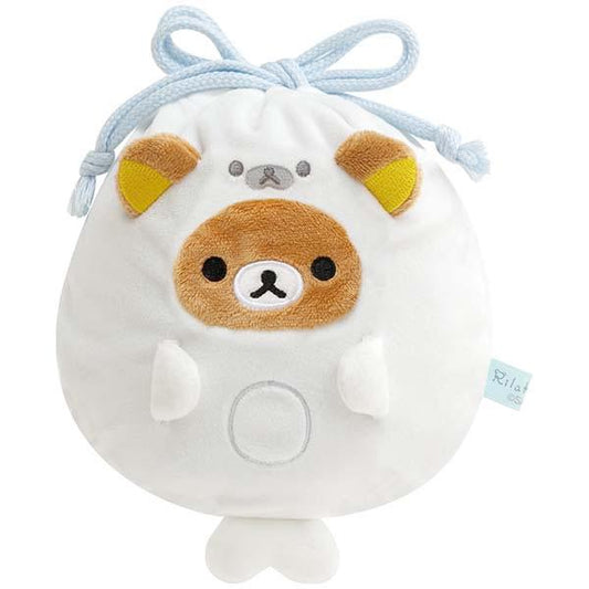 Rilakkuma Drawstring Bag - Rilakkuma Seal