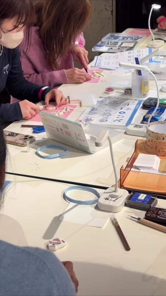 eric消しゴムはんこワークショップチケット