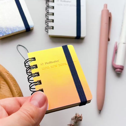 Delfonics / Rollbahn Spiral Micro Notebook - Metalic Polarize