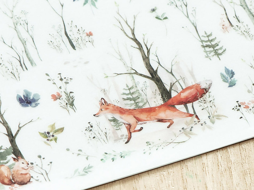MU Print-on Stickers - Fox Tails