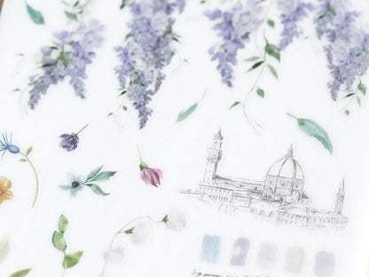 MU Print-on Stickers - Beauty in Purple