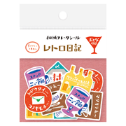 Furukawa Paper / Flake Stickers - Retro Japan