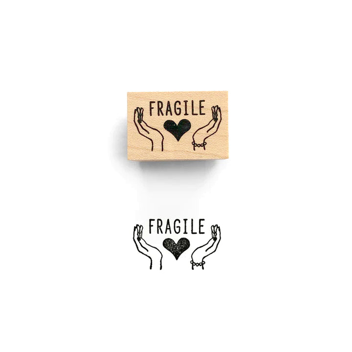 Rubber Stamp - Fragile